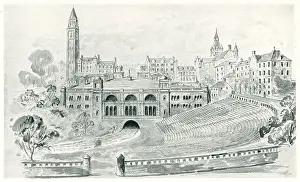 Dunfermline: Dunfermline Perspective Sketch