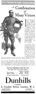 Dunhills: Dunhills Flying Clothing WW1