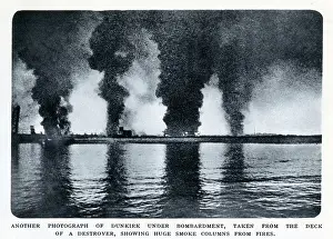 Nov19: Dunkirk under bombardment, 1940