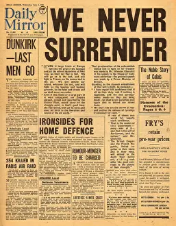Rumour: Dunkirk and Churchill speech - We Never Surrender