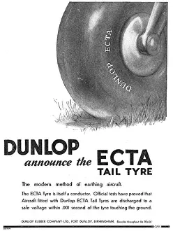 Tailwheel: Dunlop Ecta Tailwheel Tyres