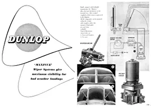Wiper: Dunlop Maxivue Windscreen Wiper System