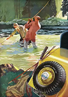 Angling: DUNLOP TYRE ADVERT