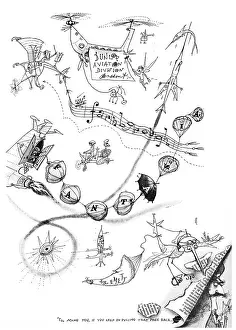 Emett: Dunlop Tyres, Wheels & Brakes. Maxaret. Emett Cartoon