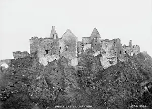 Closer: Dunluce Castle, Co Antrim