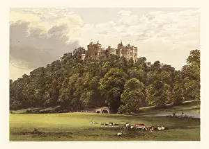 Somersetshire: Dunster Castle, Somersetshire, England