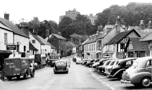 Dunster: Dunster, High Street c1955