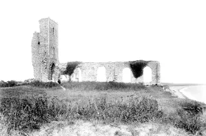 Dunwich: Dunwich, Church Ruins 1909
