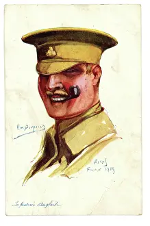 Poilus: A Dupuis head and shoulders of an British soldier