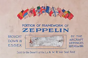 Billericay: Duralium from either the Zeppelin L32 or L33