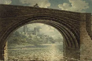 Indications: Durham Cathedral through Arch of Ralph Flambard's Bridge