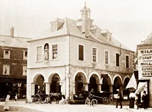 Dursley: Dursley Market Hall early 1900s
