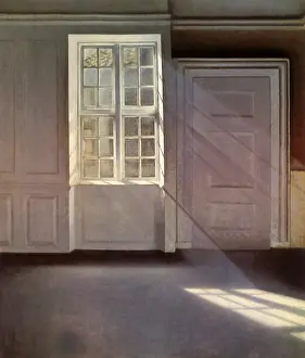 Hammershoi: Dust Dancing in the Rays of Sun