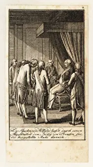 Kowtow: Dutch ambassadors with Frederick William II, King