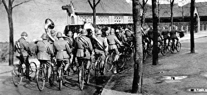 Hertogenbosch: Dutch Bicycle-Mounted Band, 1937