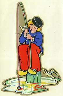 Transfer: Dutch Boy Fishing