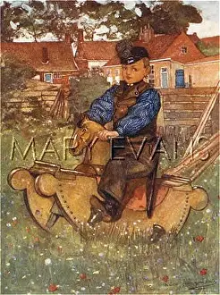 Veere: DUTCH BOY ON HORSE 1904