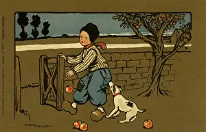 Scrumping: Dutch boy scrumping