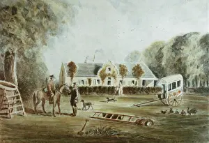 Iziko: Dutch Farm House, Worcester, circa 1860