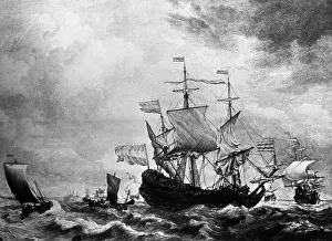 Fully: Dutch full-rigged ship