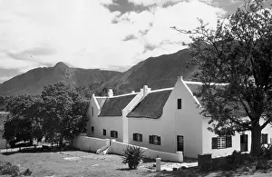 Stellenbosch: DUTCH HOUSING, S. AFRICA