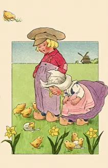 Hatching: Dutch Kids and Chicks