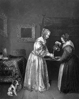 Washes: DUTCH LADY WASHES HANDS