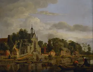 Heyden: Dutch Landscape, second half of the 17th century
