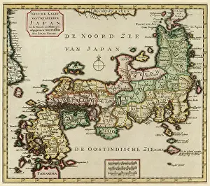 Inaccurate: Dutch Map of Japan 1735