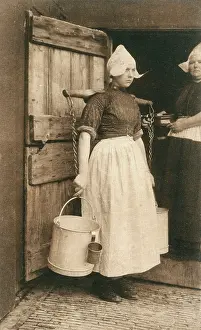 Pails: Dutch Milkmaid