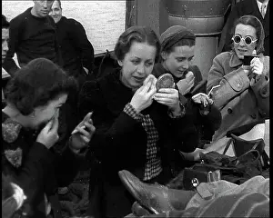 Dutch Refugees Fleeing Aboard Ships In the