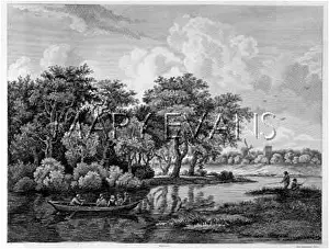 Disturbing: A DUTCH RIVER SCENE