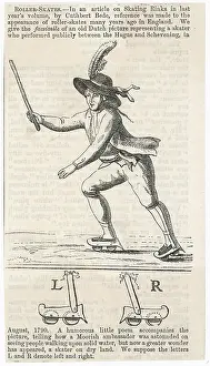 Rollerskating: Dutch Roller-Skater 1790