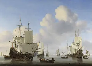 Anglo Dutch: Dutch Ships in a Calm