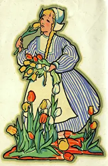 Tulips: Dutch Tulip Girl