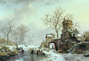Kruseman: A Dutch Winter Landscape