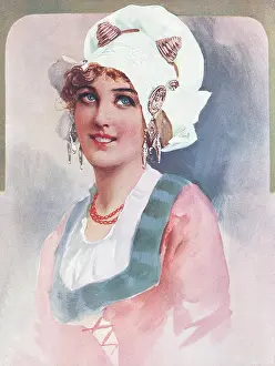 Penrose: Dutch woman in costume