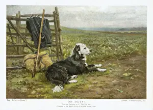 Exhibited: On Duty by W. Luker