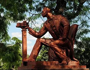 Ezra: Duvan Semen Ezra (1870-1957). Monument. Yevpatoria. Ukraine