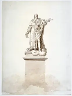 Cortot: Duvivier. the Statue of King