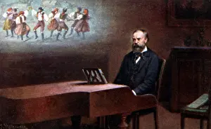 Antonin: Dvorak, Antonin, 8.9.1841 - 1.5.1904, Czech composer