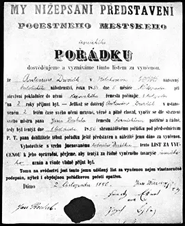 Antonin: Dvorak, Antonin, 8.9.1841 - 1.5.1904, Czech composer