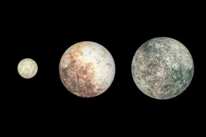 Asteroid: Dwarf planets Ceres, Pluto, and Eris