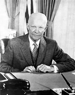 Corehistory1012: Dwight D. Eisenhower, ca. late-50s?