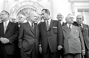 Menss: Dwight Eisenhower, Lyndon Johnson, government
