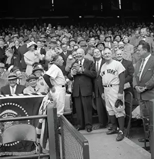 Stengel: Dwight Eisenhower - President - baseball