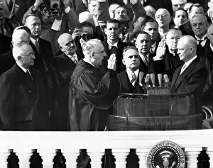 Csu 2012 9: Dwight Eisenhower's first Inauguration ended ?