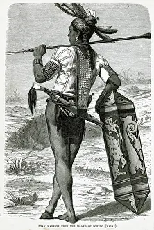 Dyak: Dyak warrior