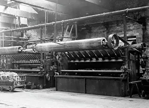 Dyeing: Dyeing cloth in a woollen mill in Bradford
