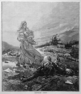 Apparitions: DYING SOLDIER'S VISION